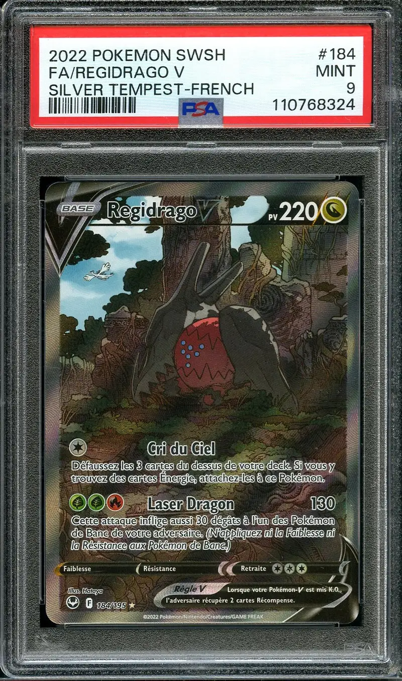 PSA 9 Regidrago V