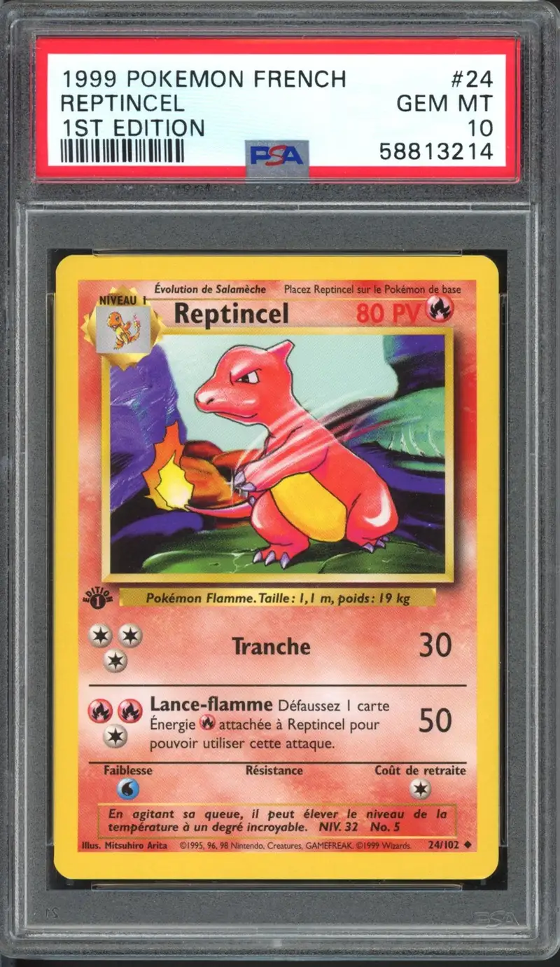 PSA 10 Reptincel