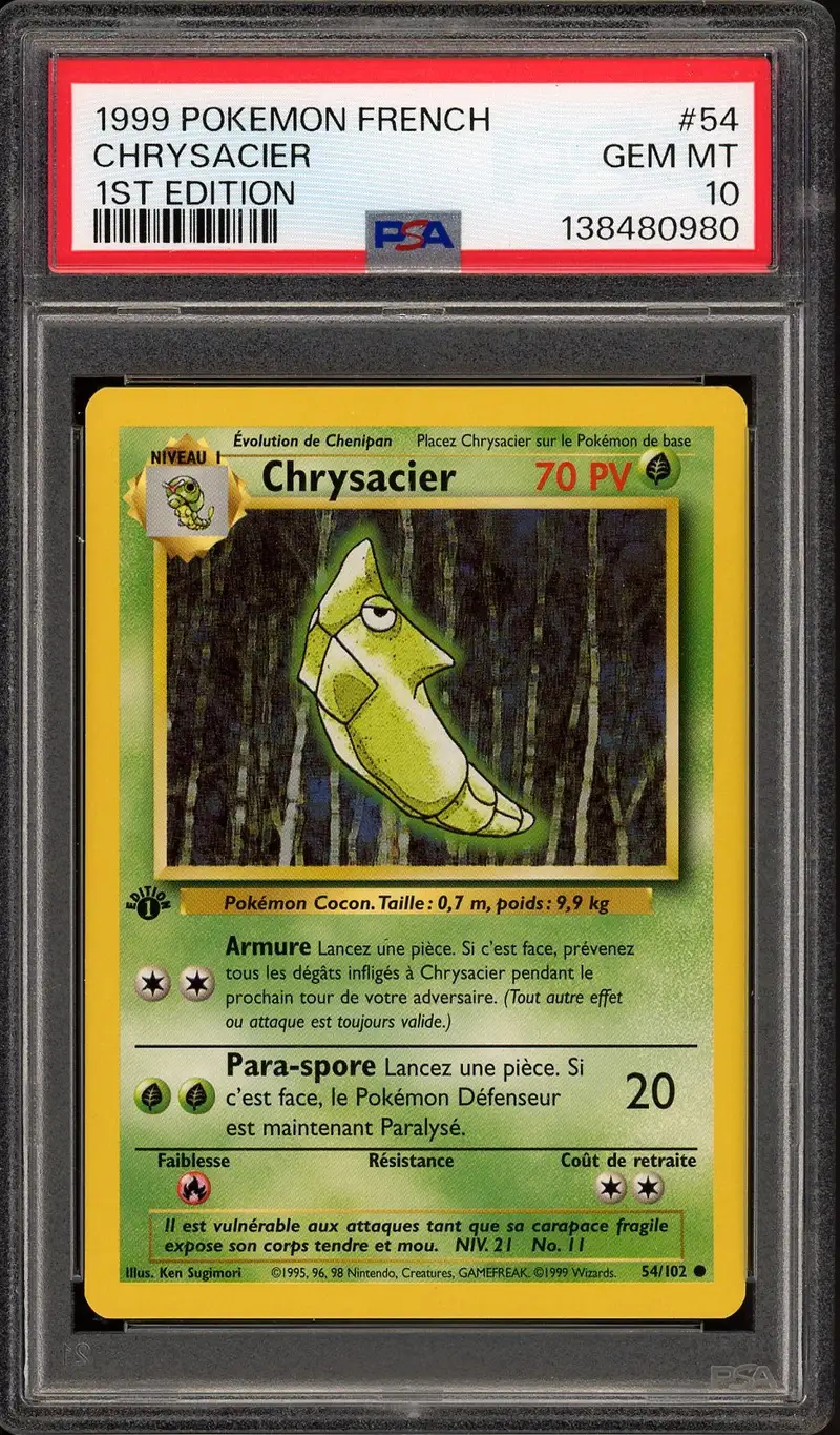 PSA 10 Chrysacier