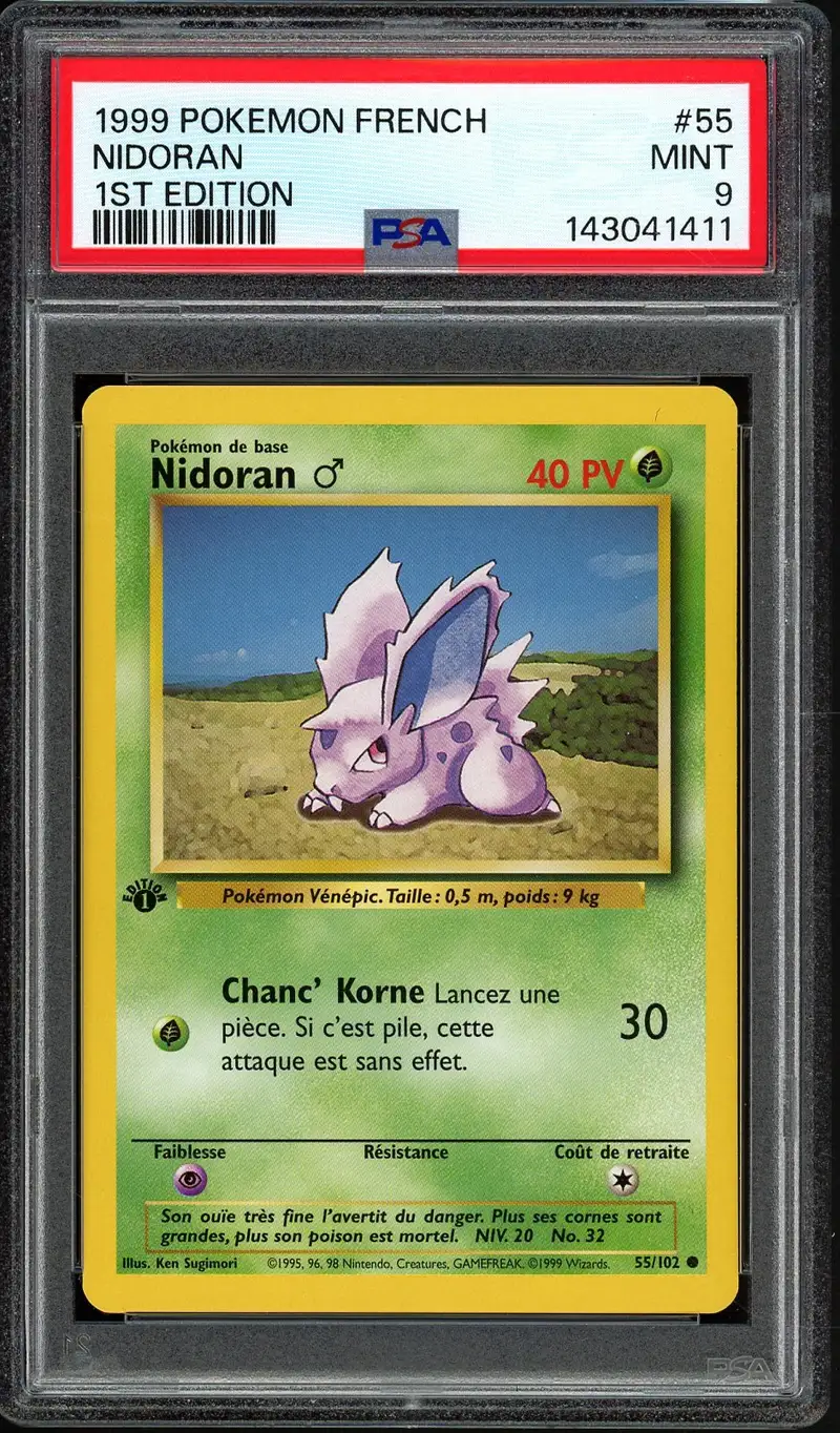 PSA 9 Nidoran