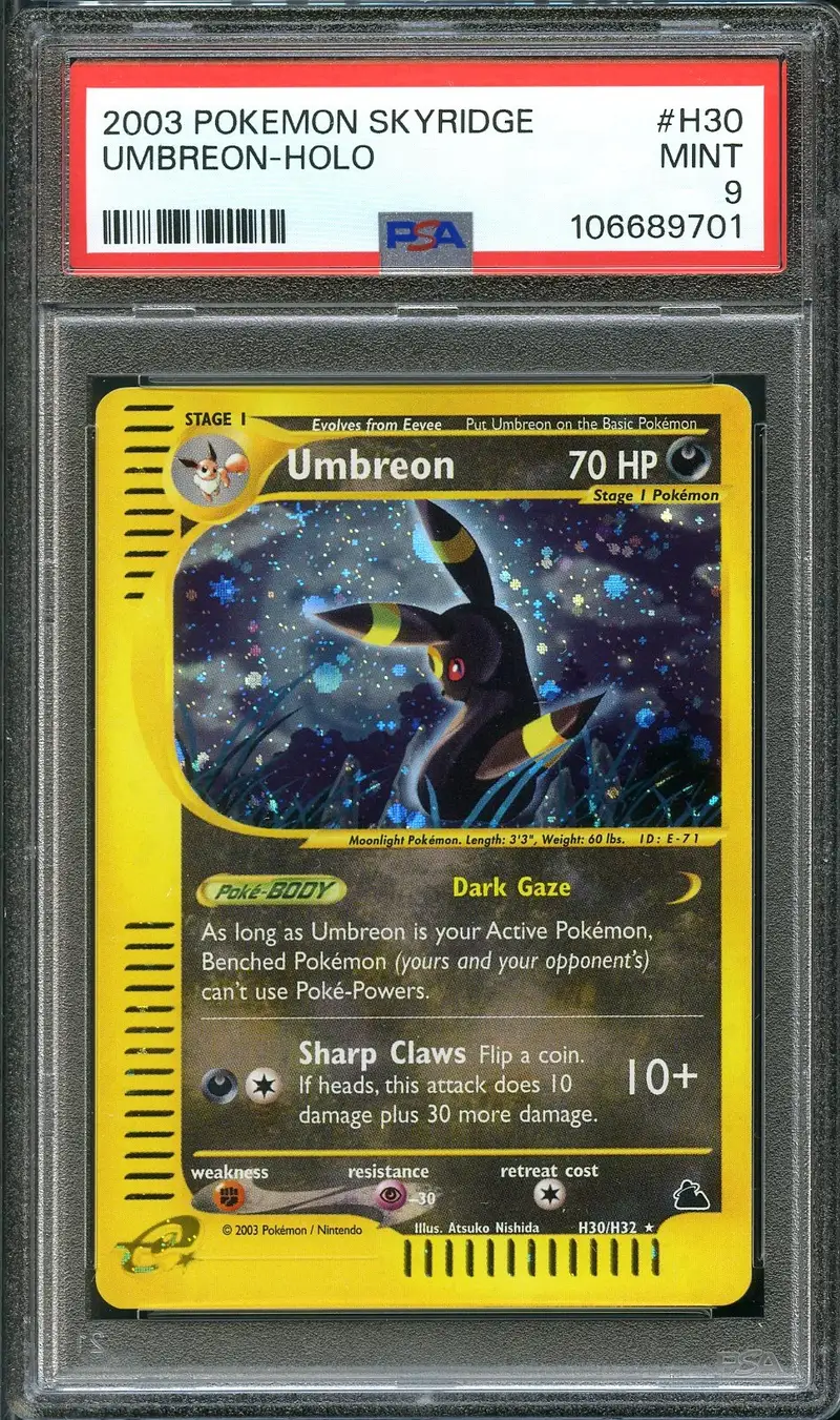 PSA 9 Umbreon Holo
