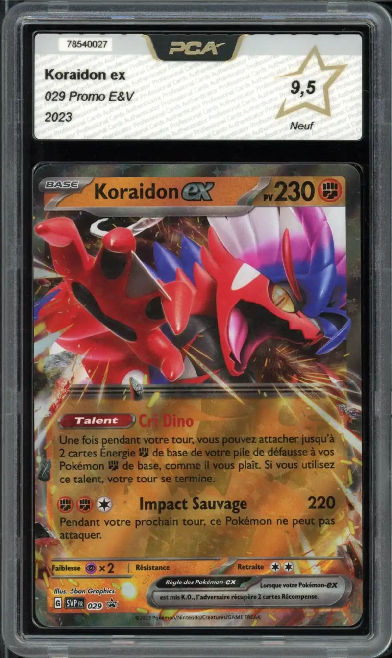 PCA 9.5 Koraidon Ex