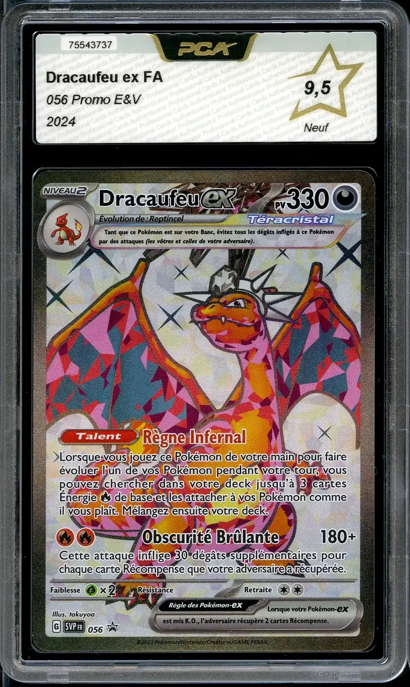 PCA 9.5 Dracaufeu Ex