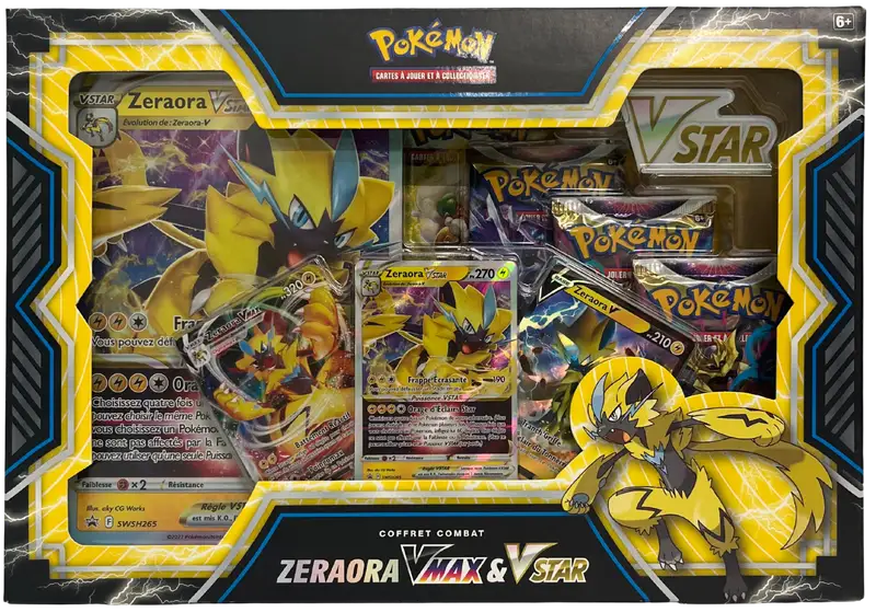 Coffret Combat Zeraora VMax & VStar