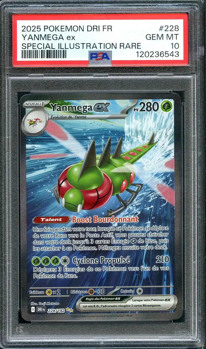 PSA 10 Yanmega Ex