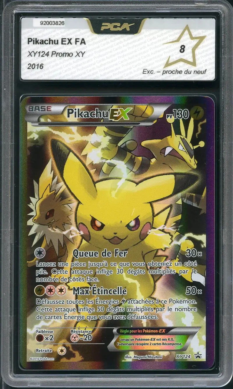 PCA 8 Pikachu Ex