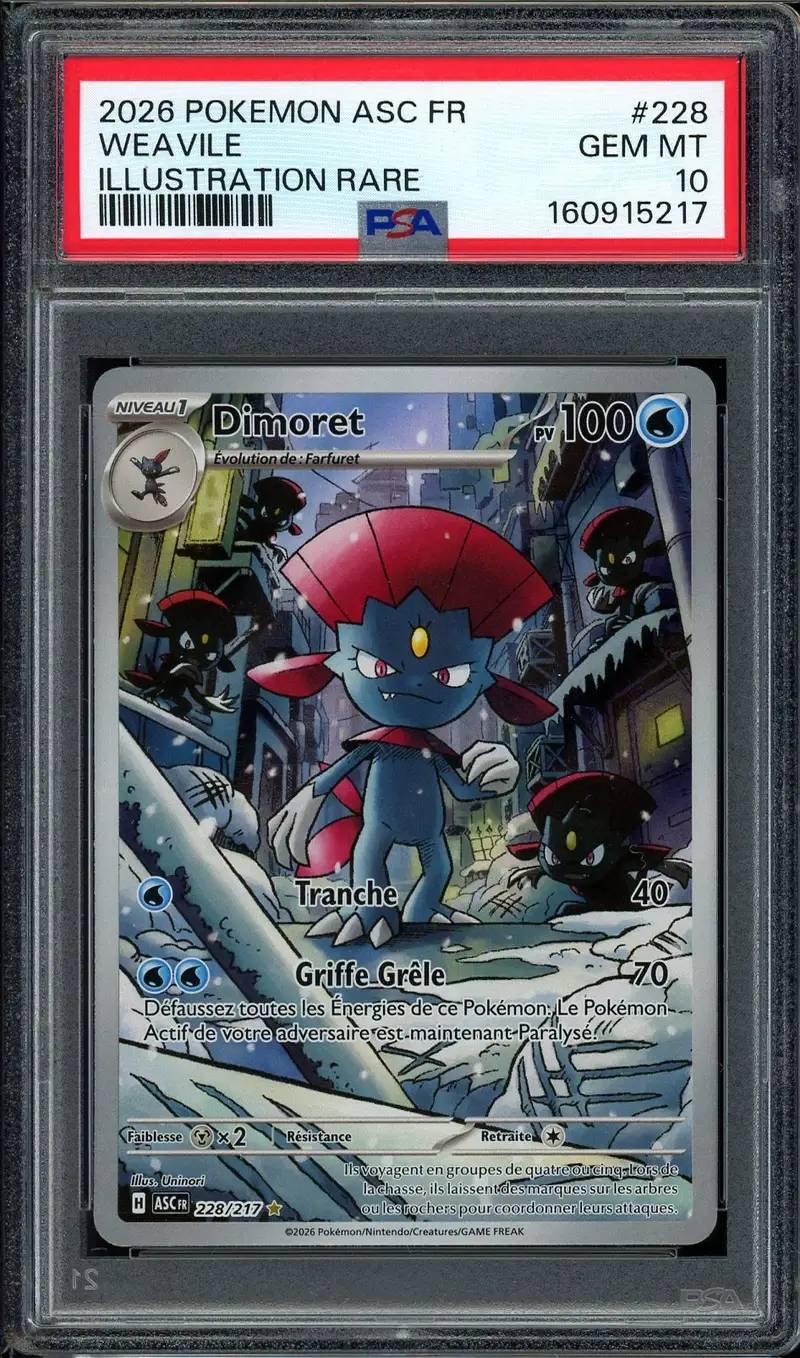 PSA 10 Dimoret