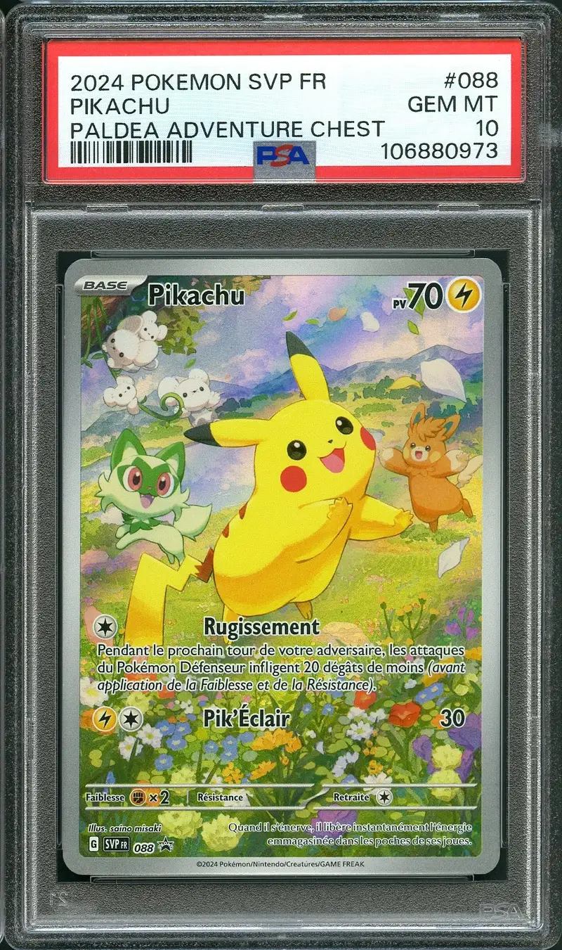 PSA 10 Pikachu
