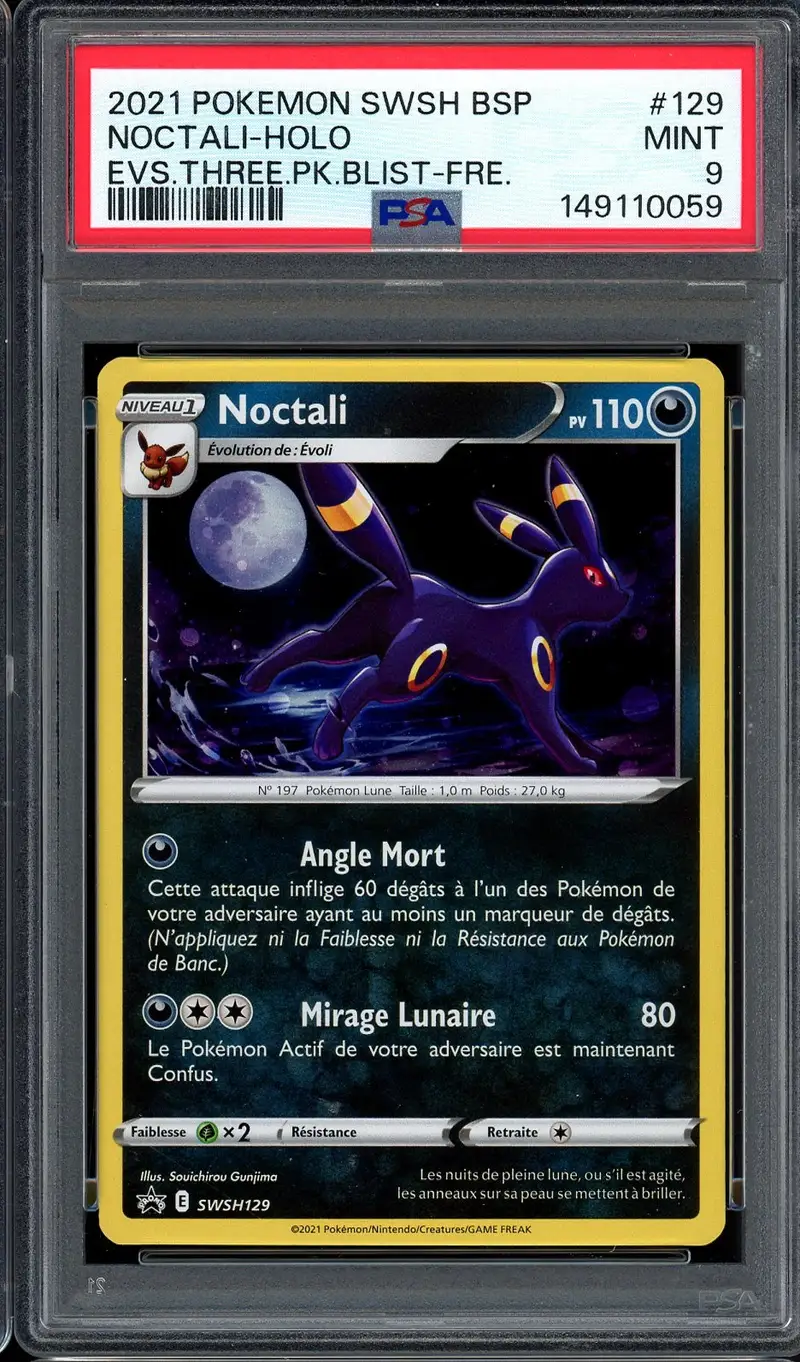 PSA 9 Noctali Holo