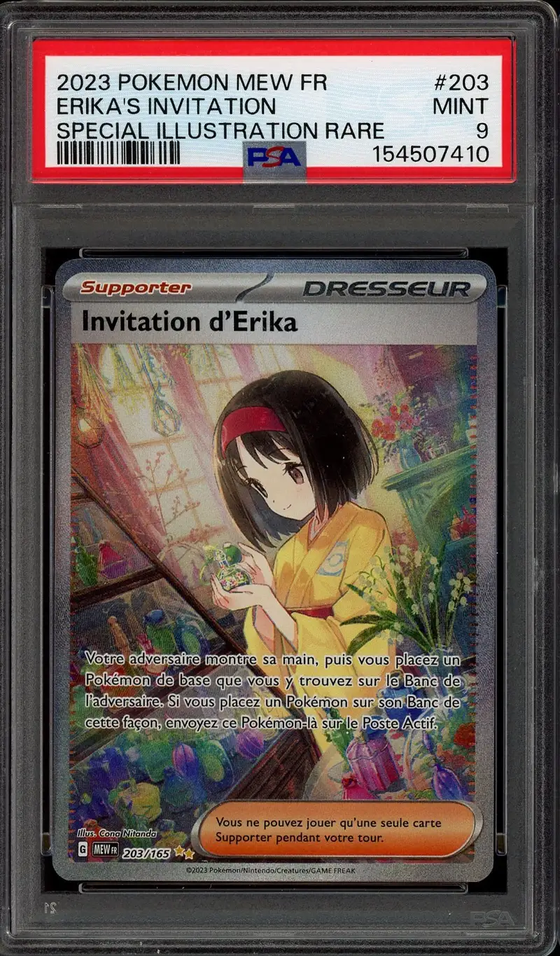 PSA 9 Invitation d'Erika
