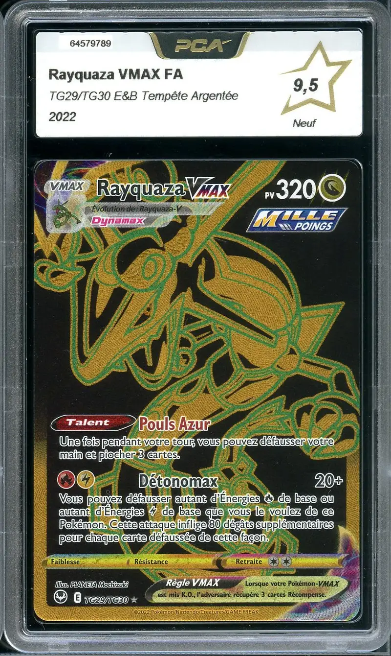 PCA 9.5 Rayquaza VMax Gold