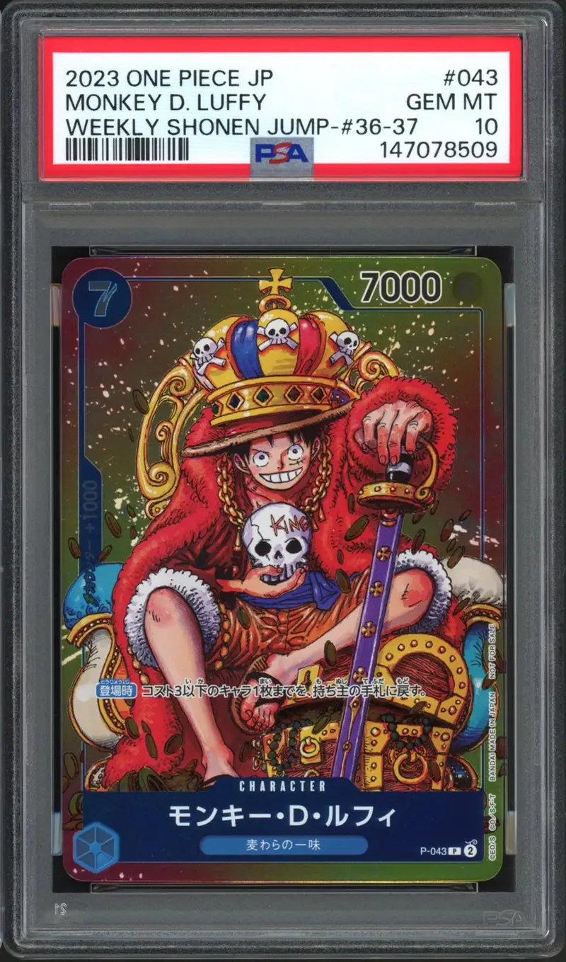PSA 10 Monkey D. Luffy