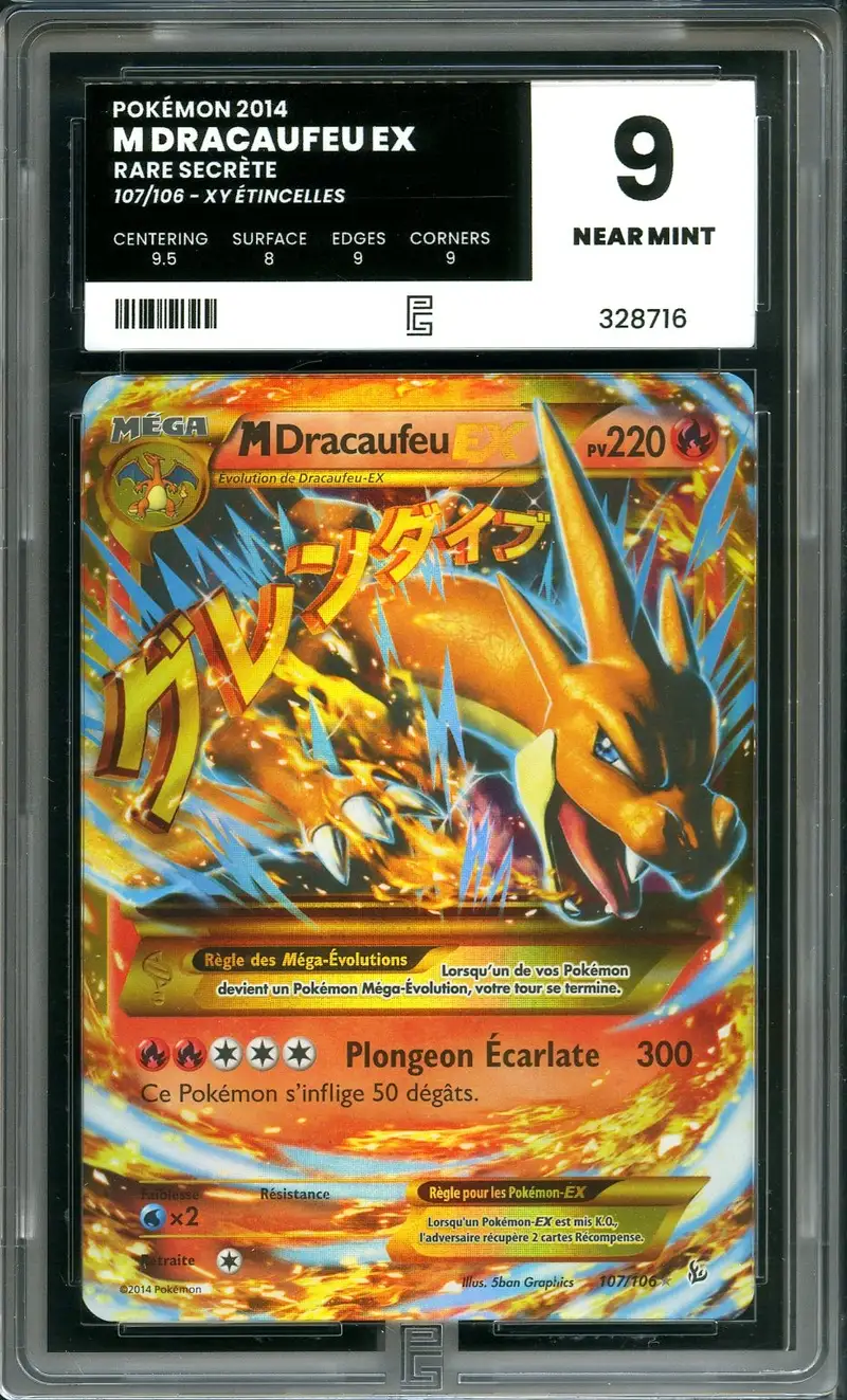 PG 9 Méga Dracaufeu Ex