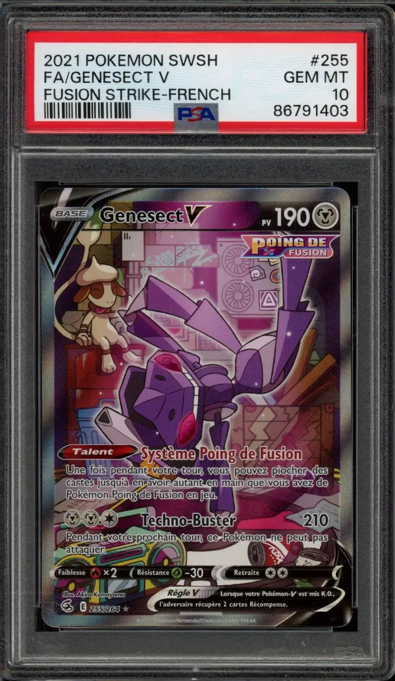 PSA 10 Genesect V