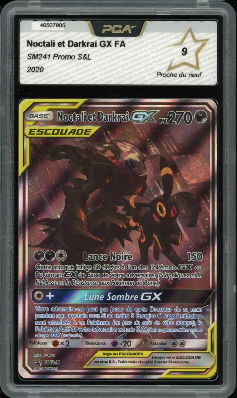 PCA 9 Noctali et Darkrai Gx