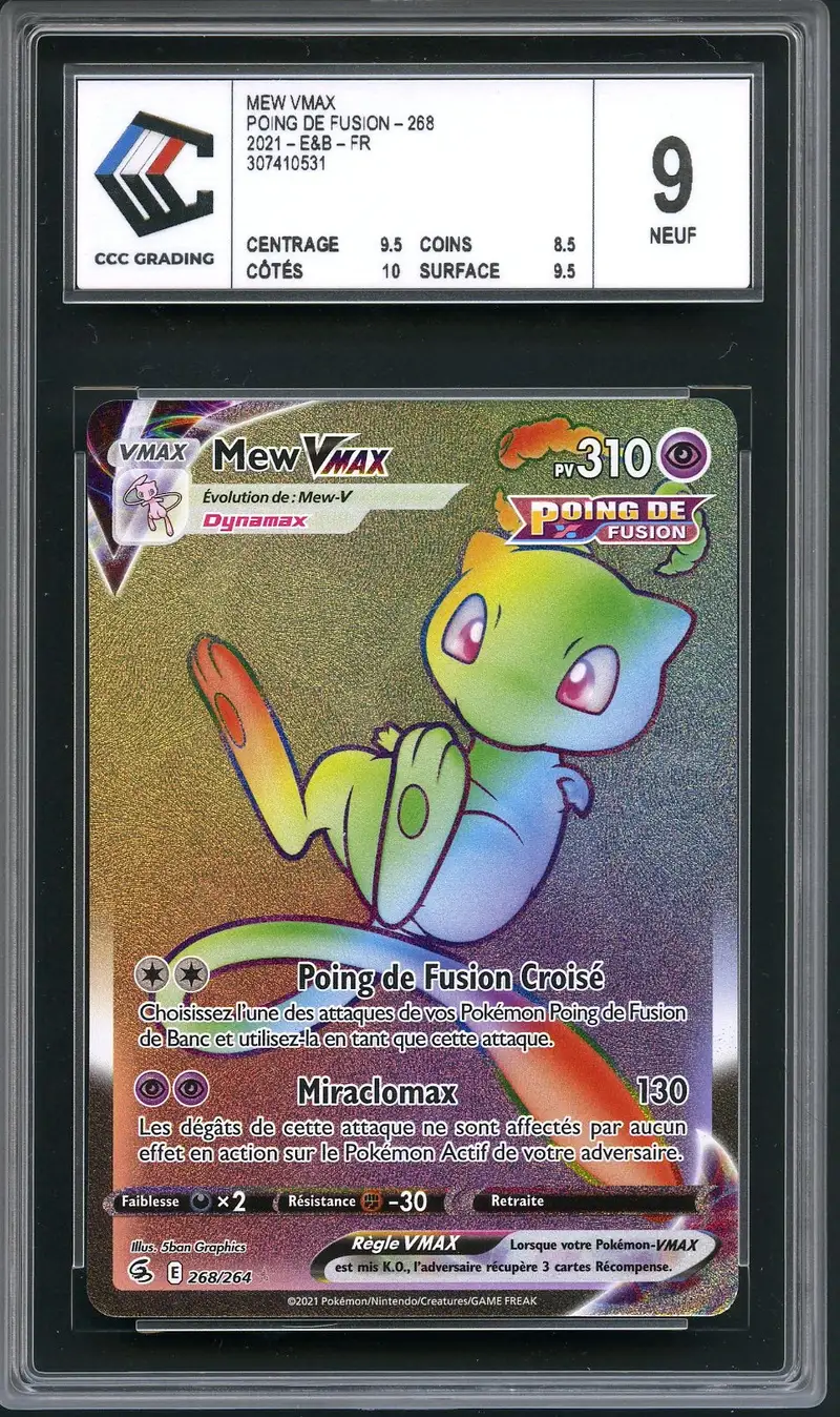 CCC 9 Mew VMax Rainbow