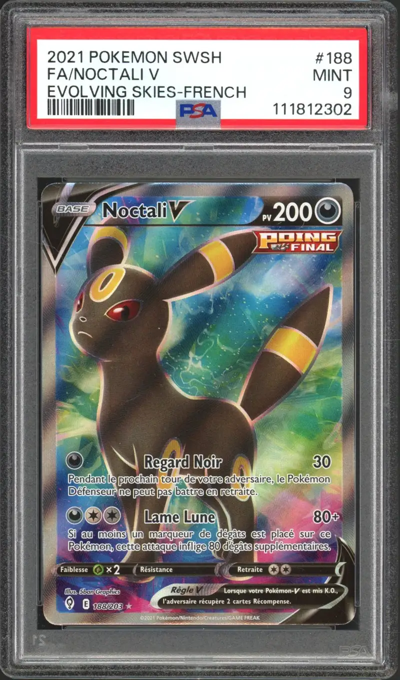 PSA 9 Noctali V