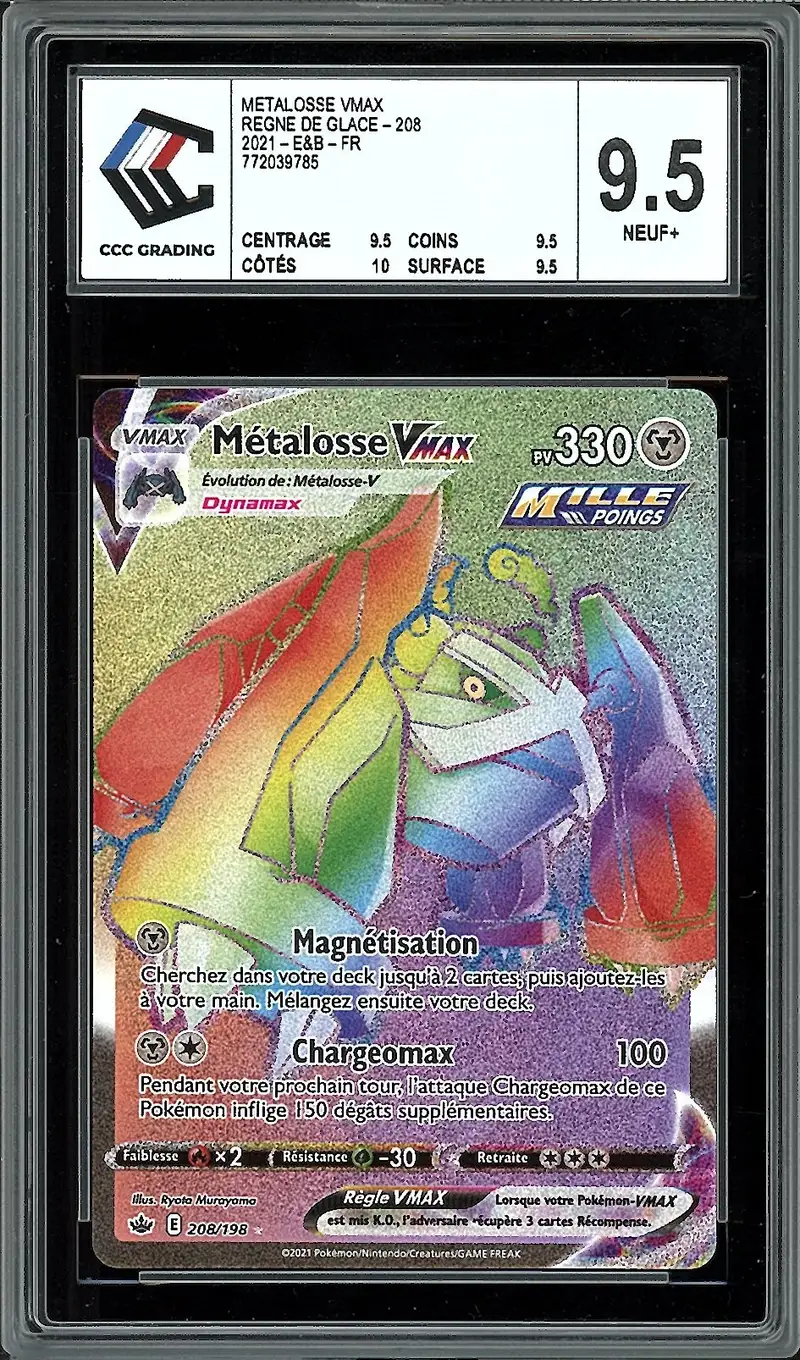 CCC 9.5 Métalosse VMax Rainbow