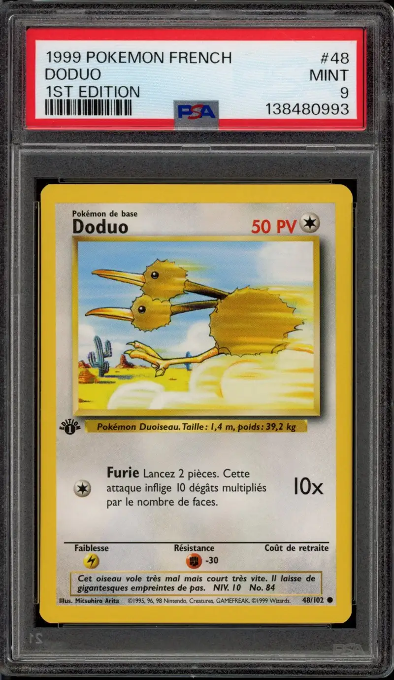 PSA 9 Doduo