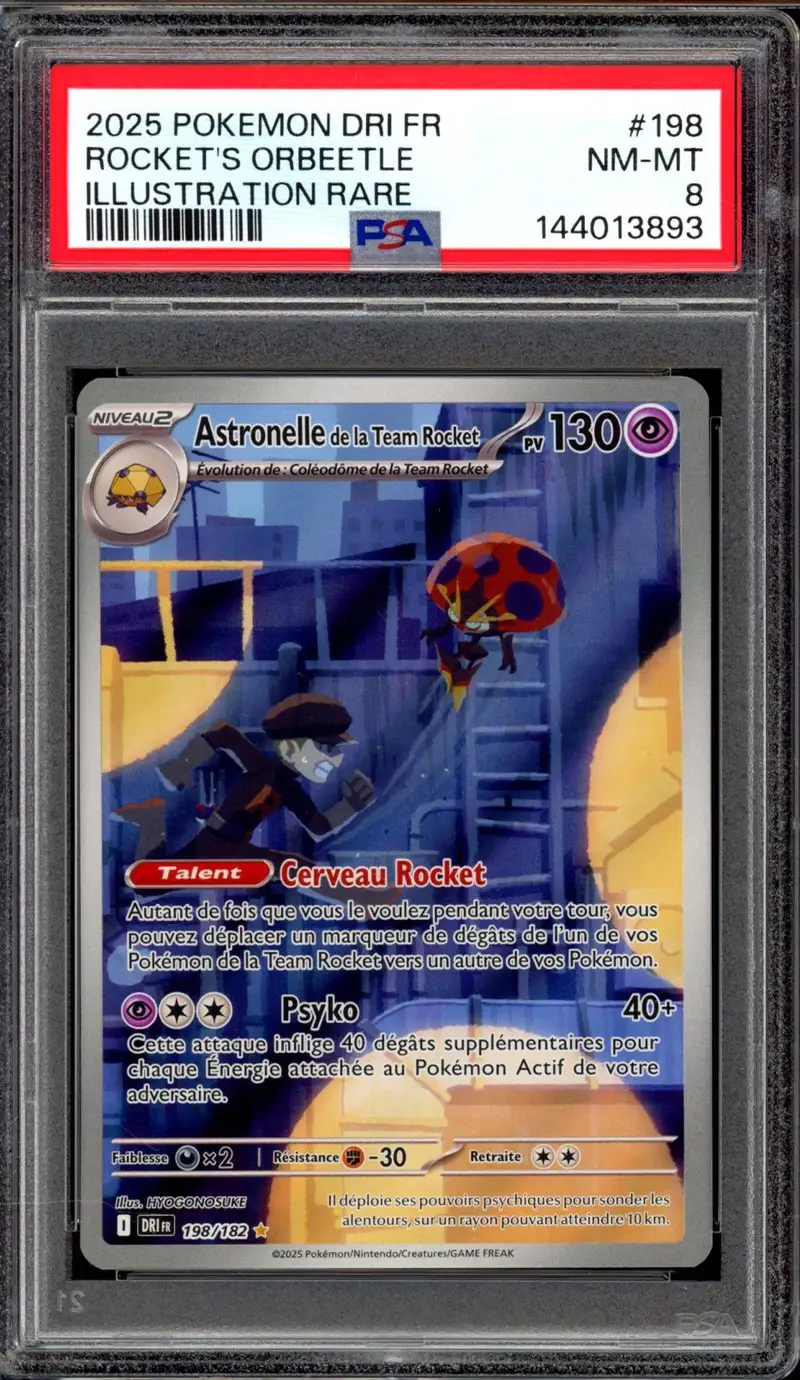 PSA 8 Astronelle de la Team Rocket