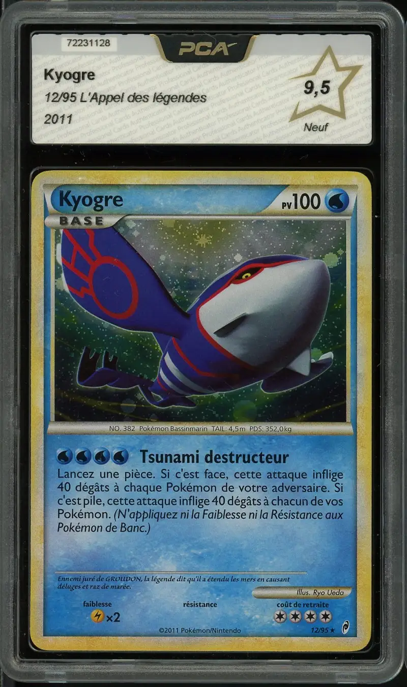PCA 9.5 Kyogre Holo