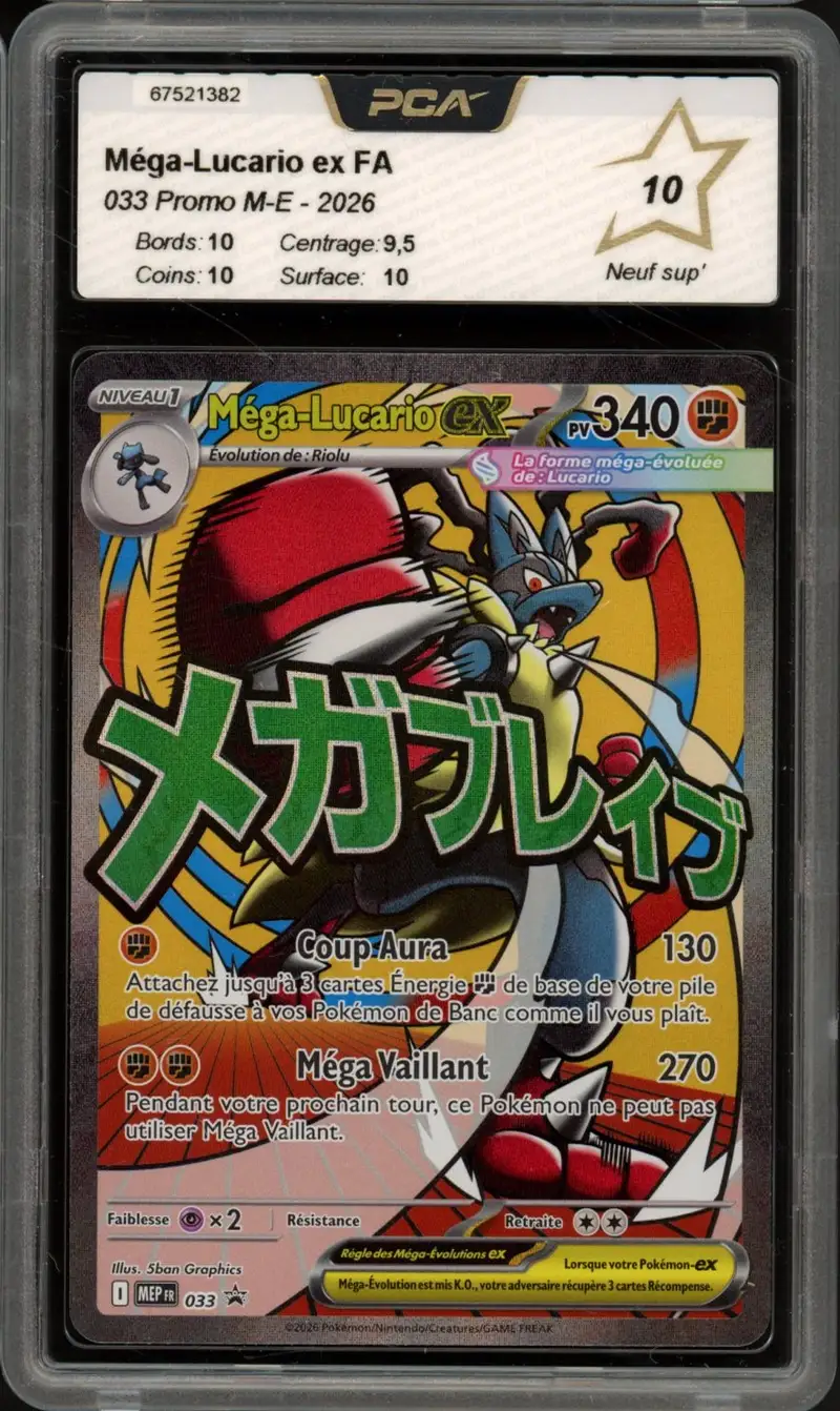 PCA 10 Méga-Lucario Ex
