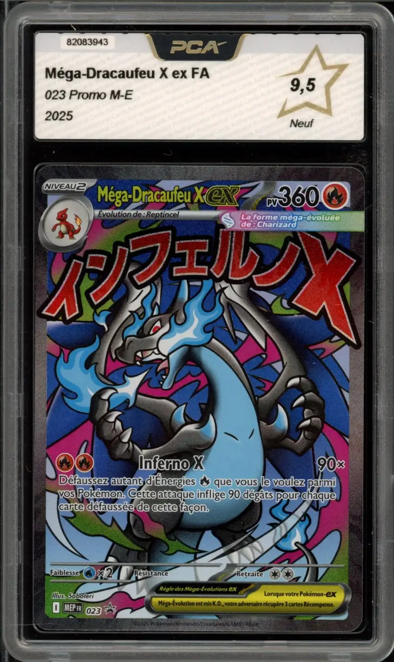 PCA 9.5 Méga-Dracaufeu X Ex