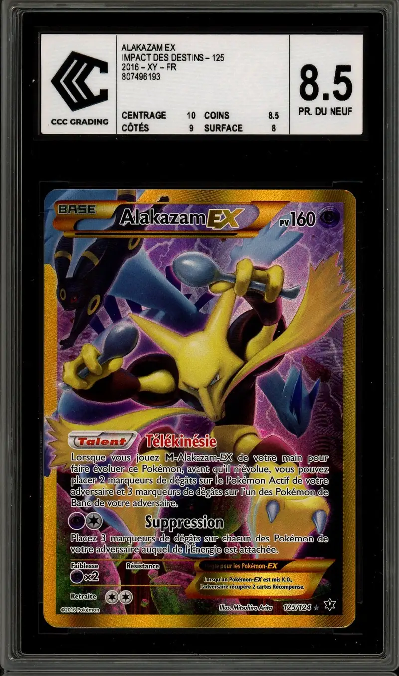 CCC 8.5 Alakazam Ex Gold