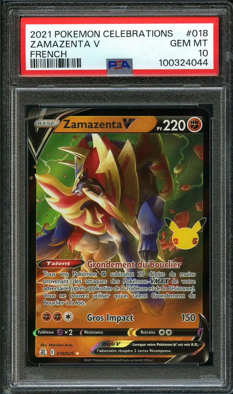 PSA 10 Zamazenta V