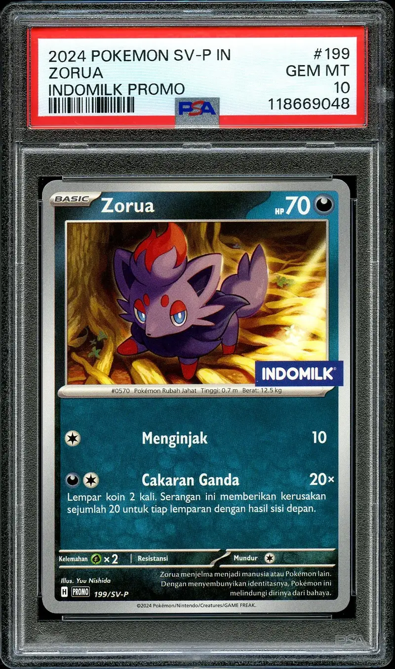 PSA 10 Zorua