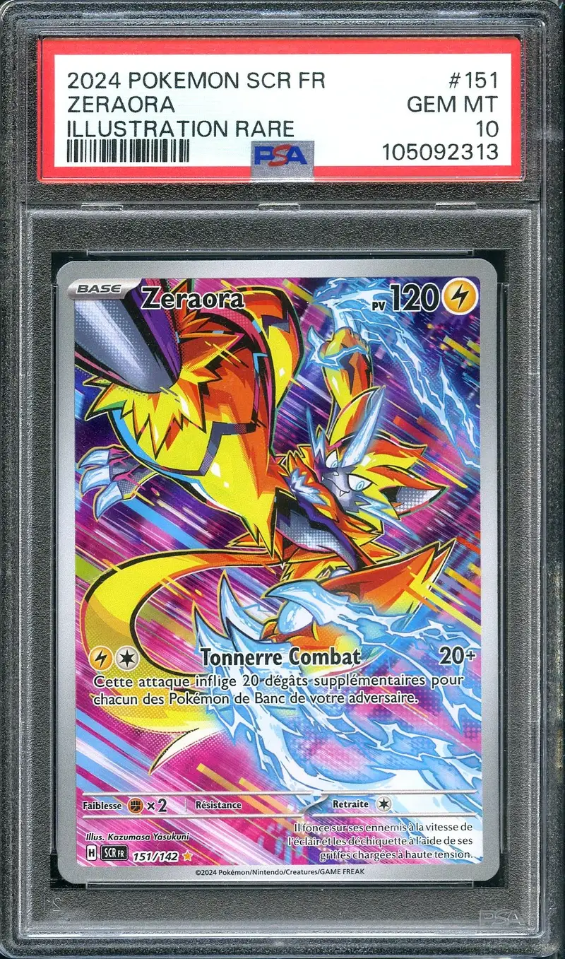 PSA 10 Zeraora