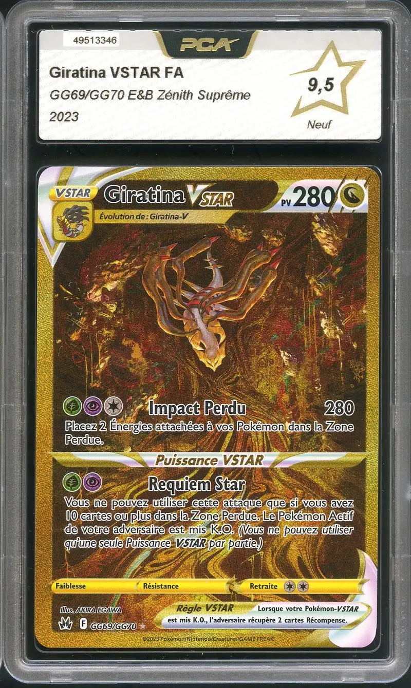 PCA 9.5 Giratina VStar Gold