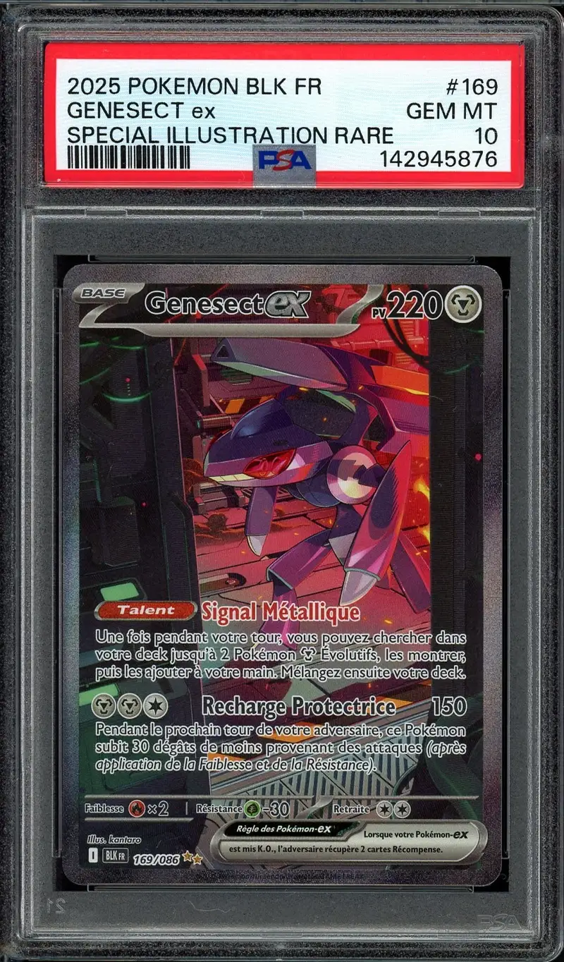PSA 10 Genesect Ex