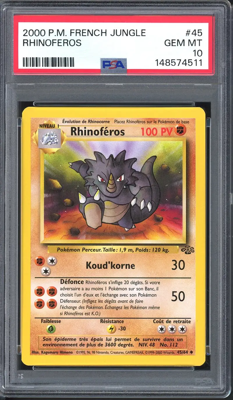 PSA 10 Rhinoféros