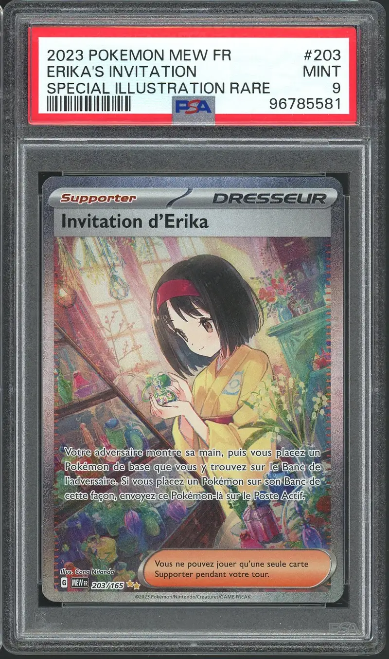 PSA 9 Invitation d'Erika