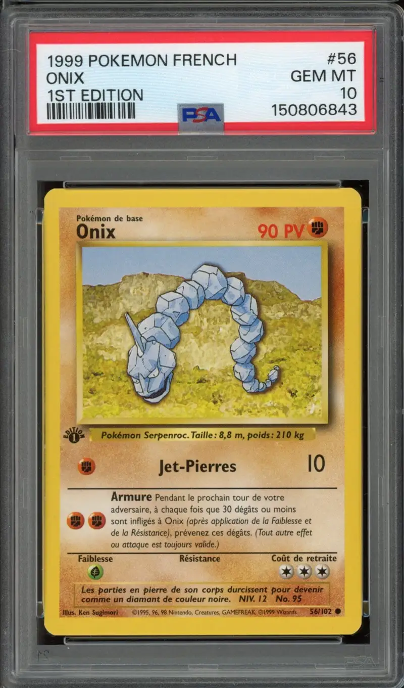 PSA 10 Onix