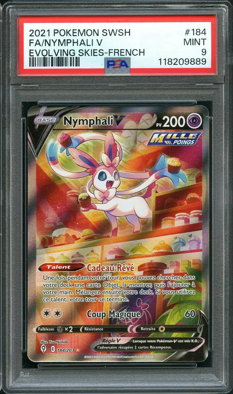 PSA 9 Nymphali V
