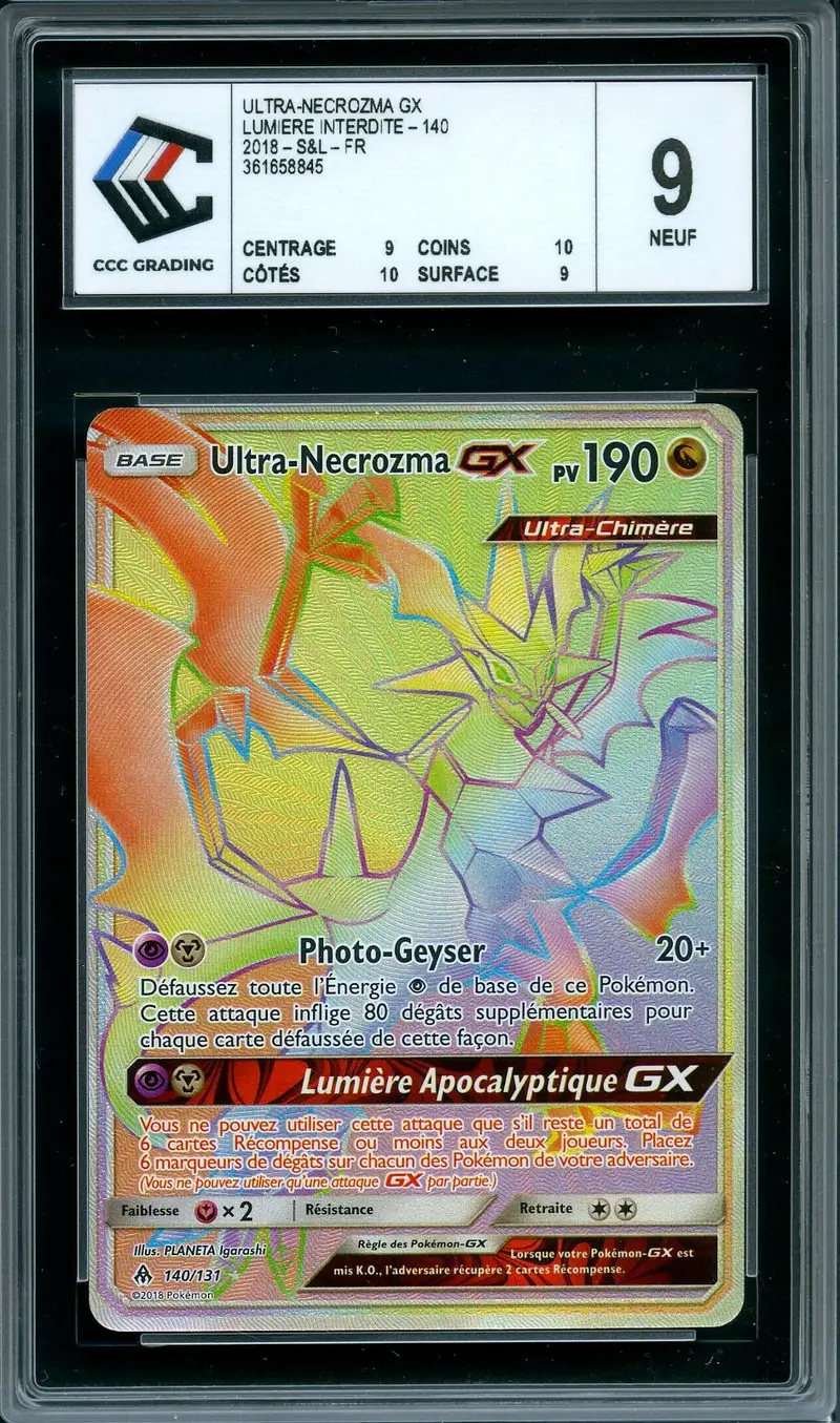 CCC 9 Ultra-Necrozma Gx Rainbow