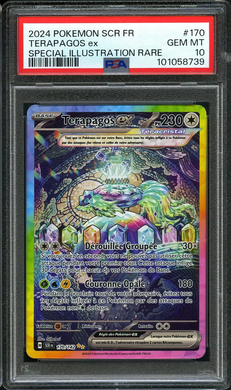 PSA 10 Terapagos Ex