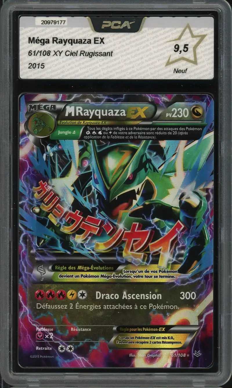 PCA 9.5 Méga Rayquaza Ex