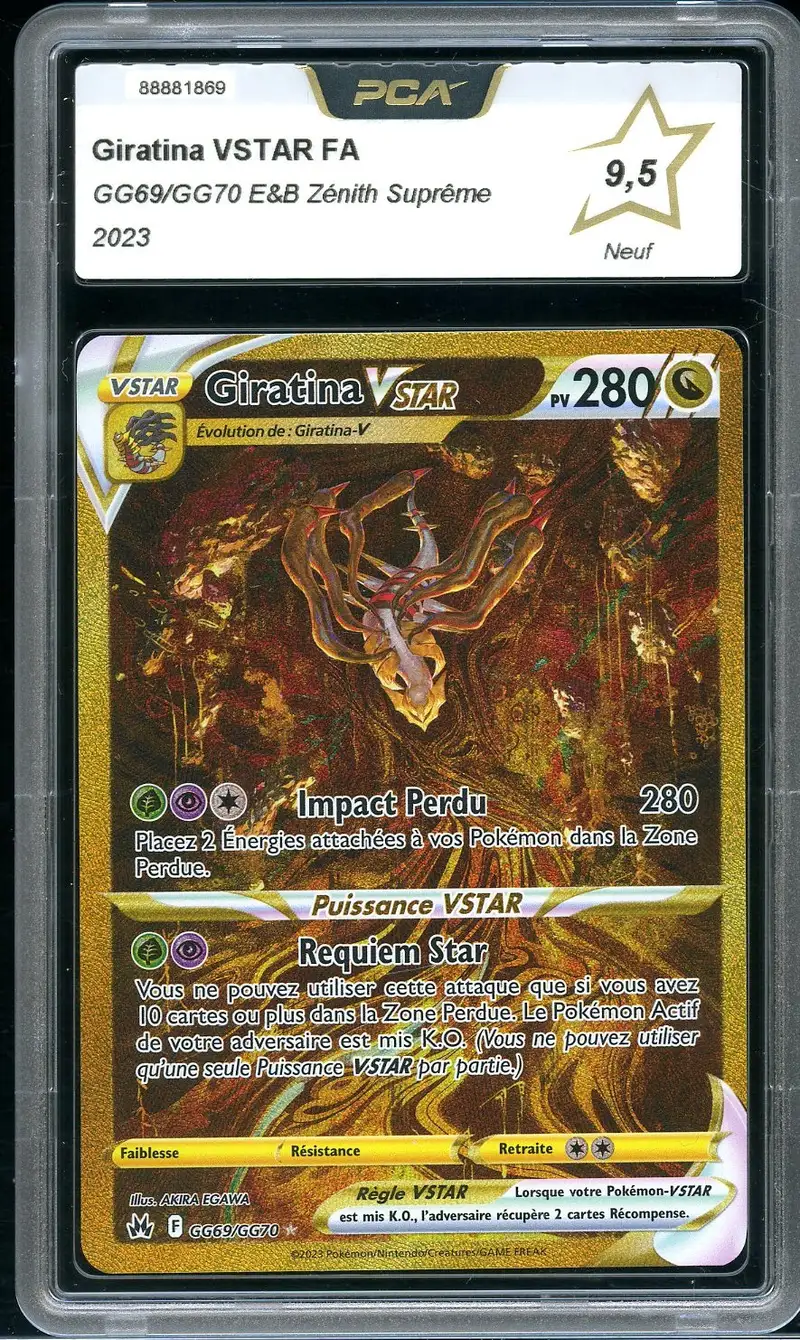 PCA 9.5 Giratina VStar Gold