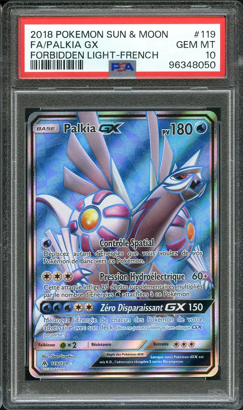 PSA 10 Palkia Gx
