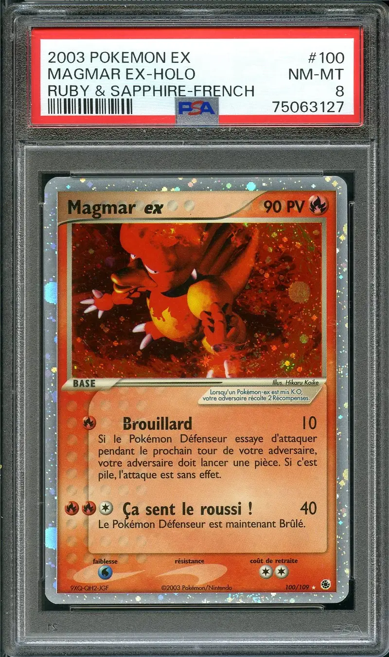 PSA 8 Magmar Ex