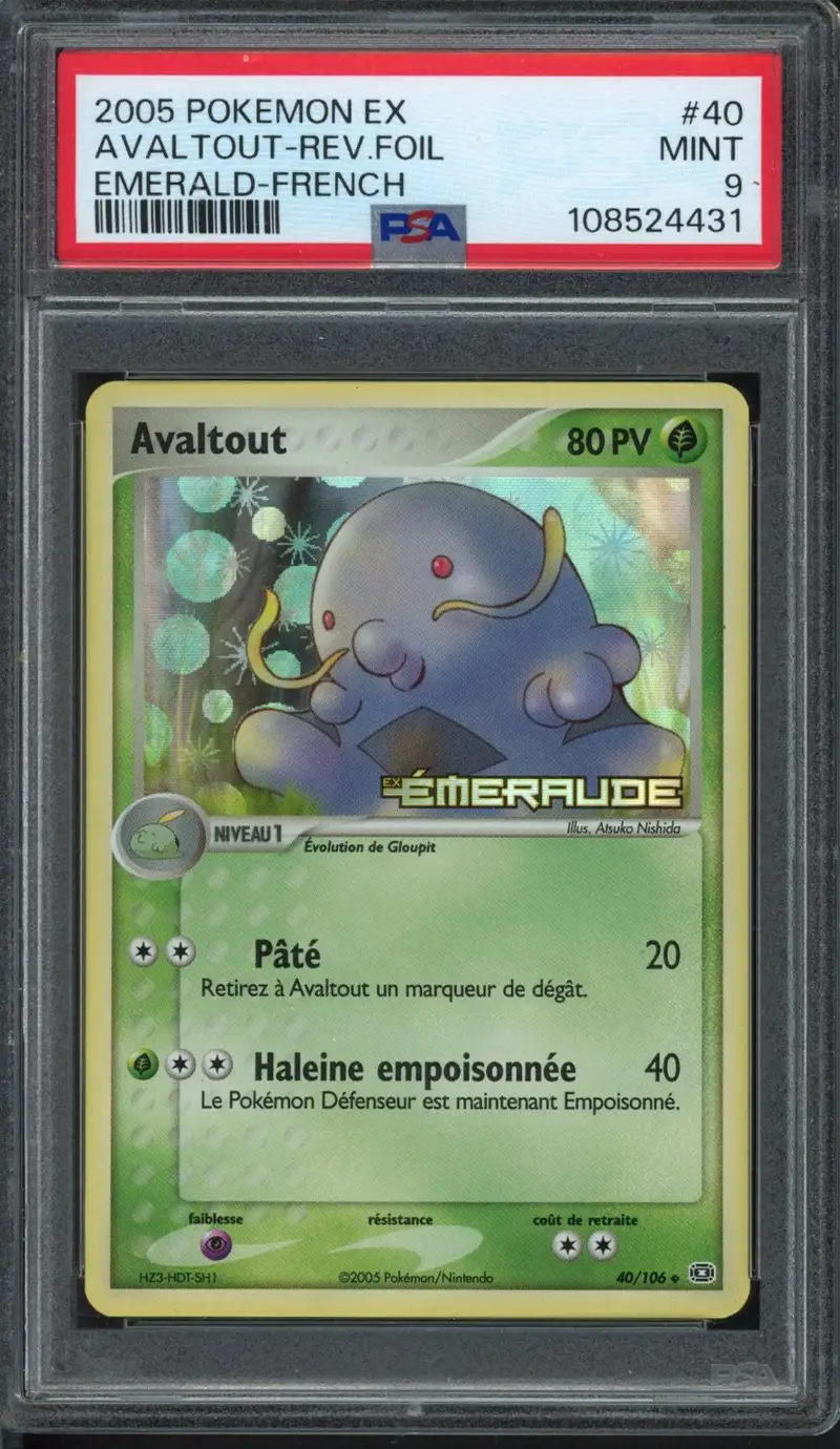 PSA 9 Avaltout Reverse
