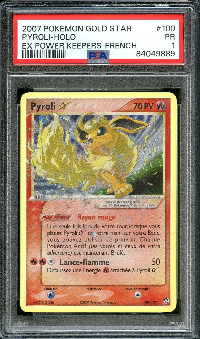PSA 1 Pyroli Gold Star