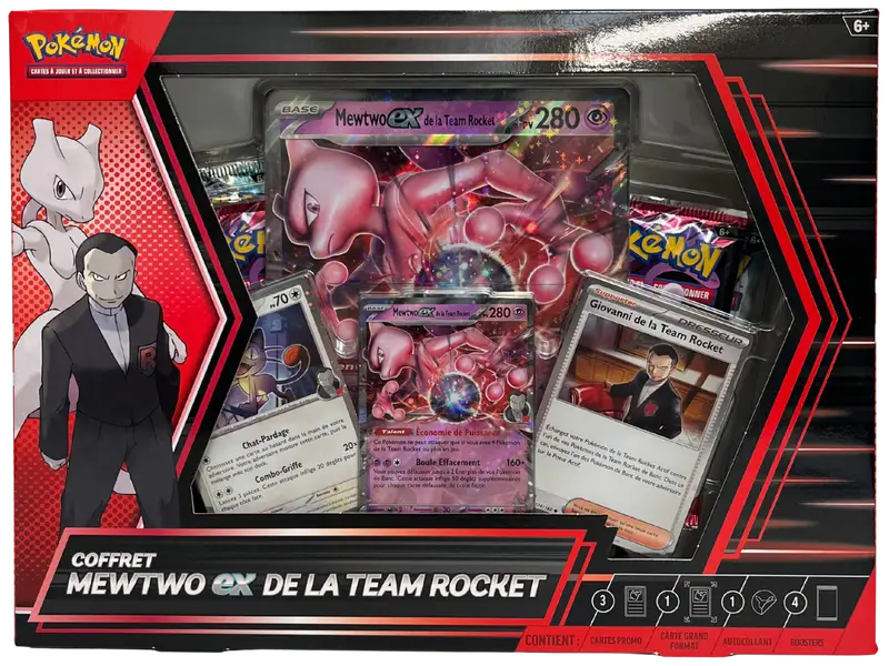 Coffret Mewtwo Ex de la Team Rocket