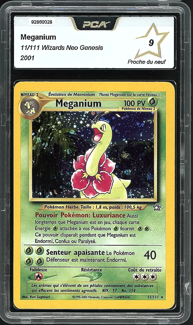 PCA 9 Meganium Holo