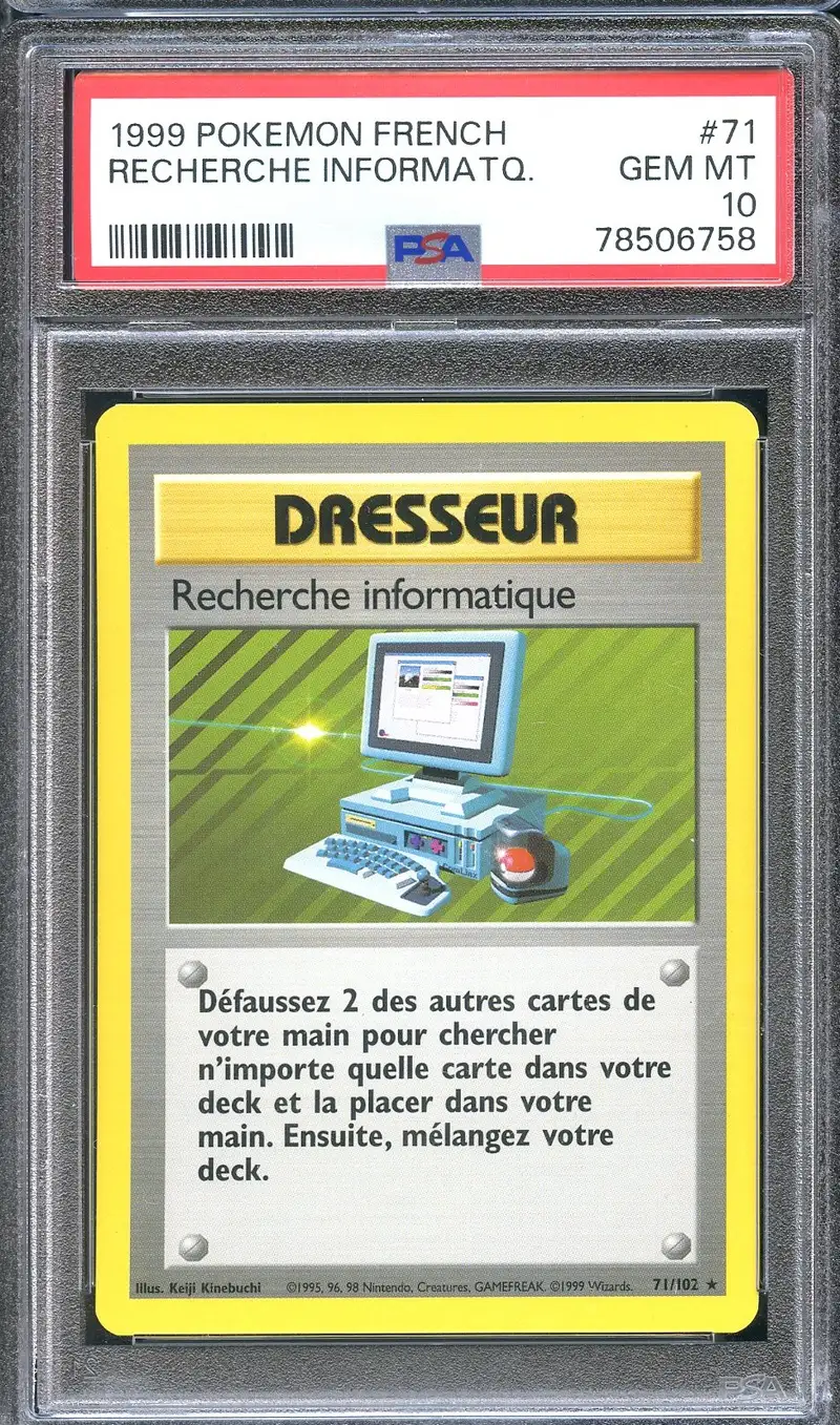 PSA 10 Recherche Informatique