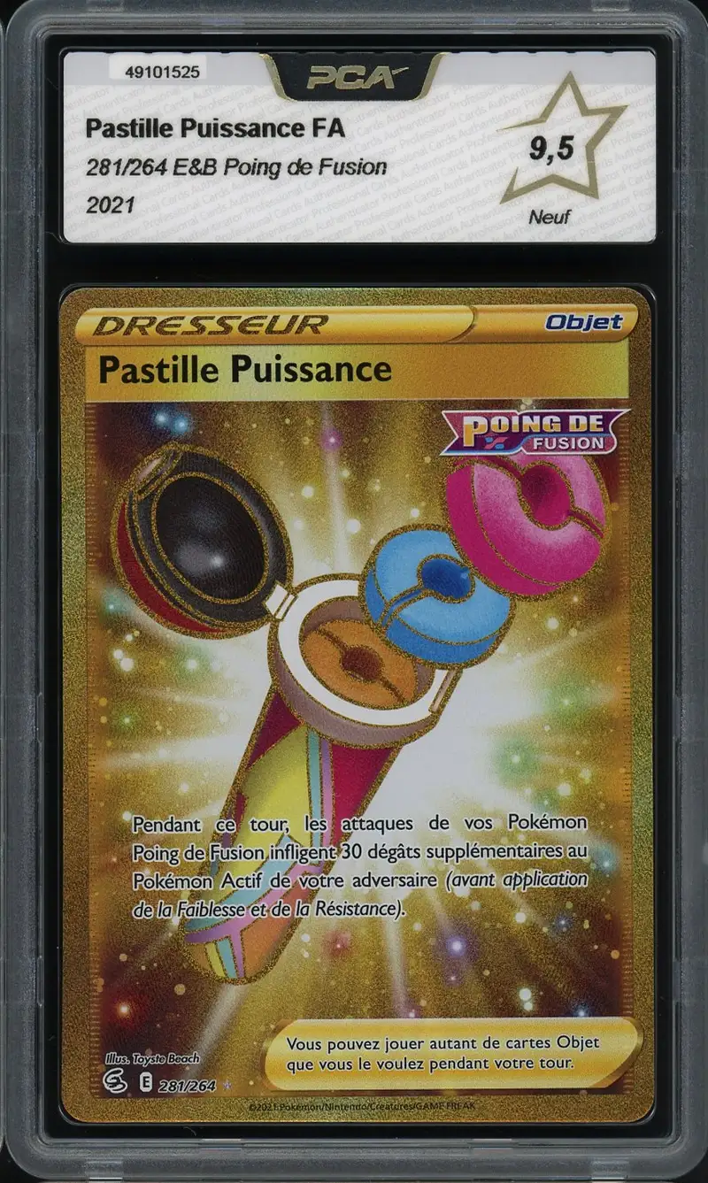 PCA 9.5 Pastille Puissance Gold