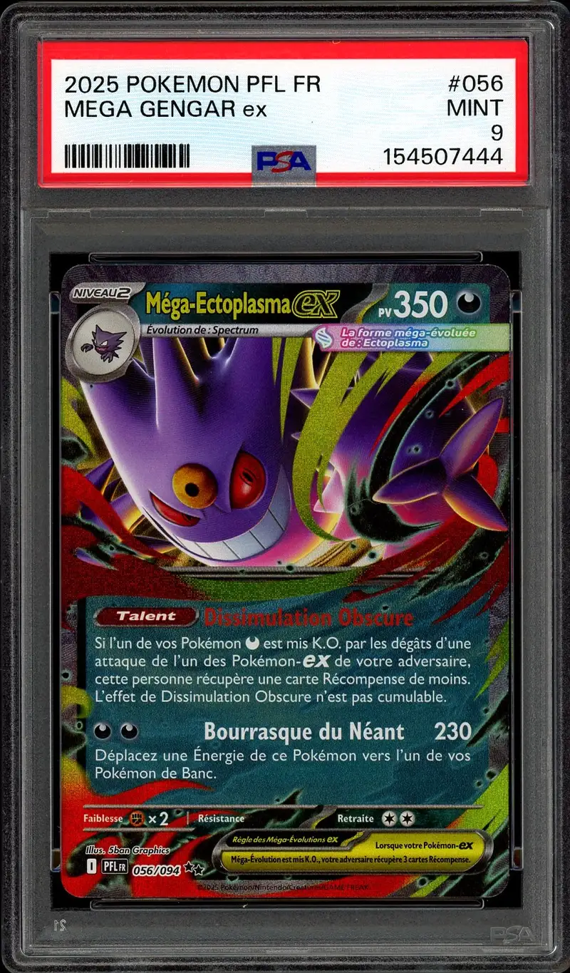 PSA 9 Méga-Ectoplasma Ex
